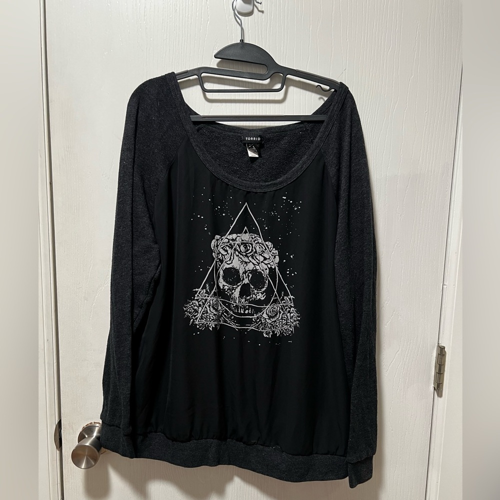 Torrid Skull Sweater
